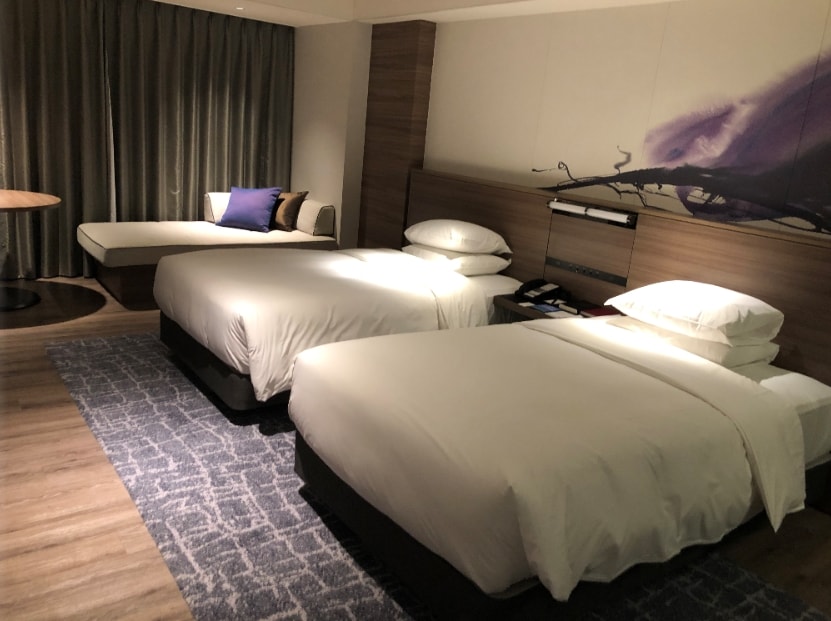 琵琶湖マリオットホテルの客室