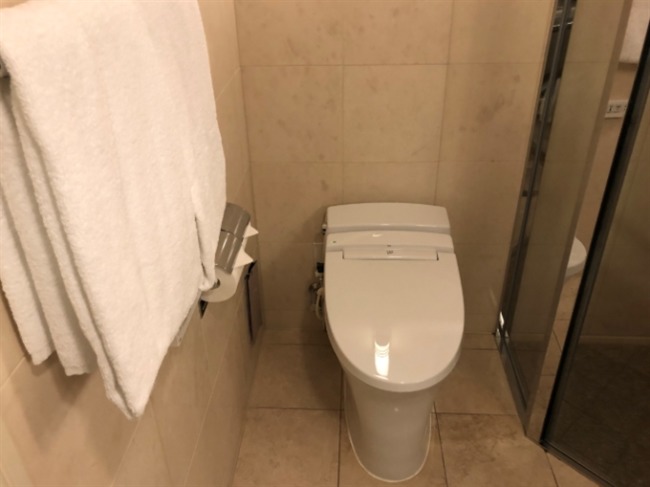 名古屋マリオットアソシアホテルのトイレ