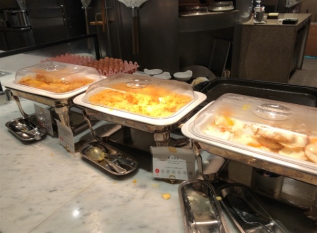 シェラトン宮崎の朝食（卵料理）