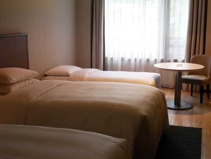 軽井沢マリオットホテルの部屋の写真