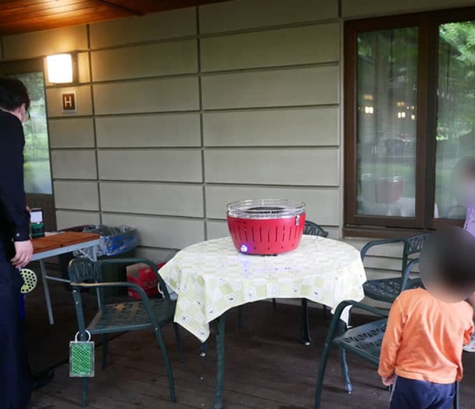 軽井沢マリオットホテルでのBBQ