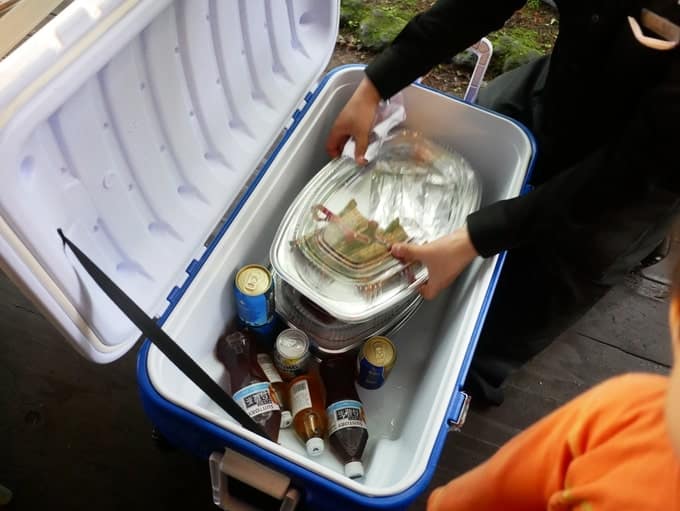 軽井沢マリオットホテルのBBQ材料