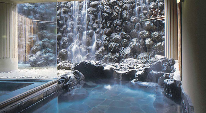 軽井沢マリオットホテルの温泉大浴場