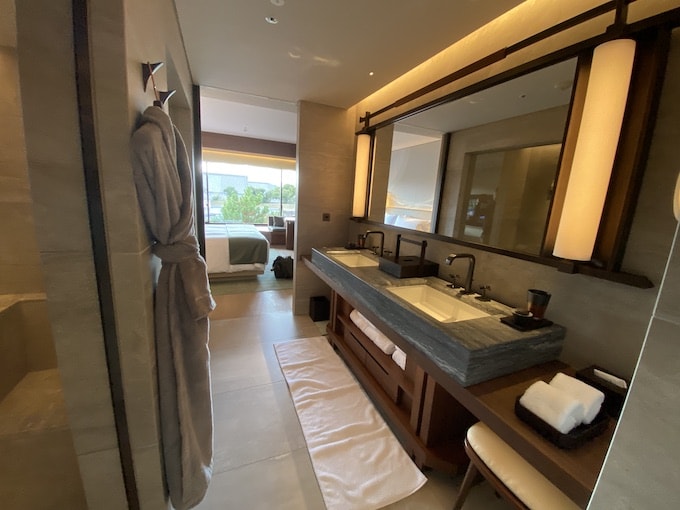 ホテル三井京都のお部屋の洗面台