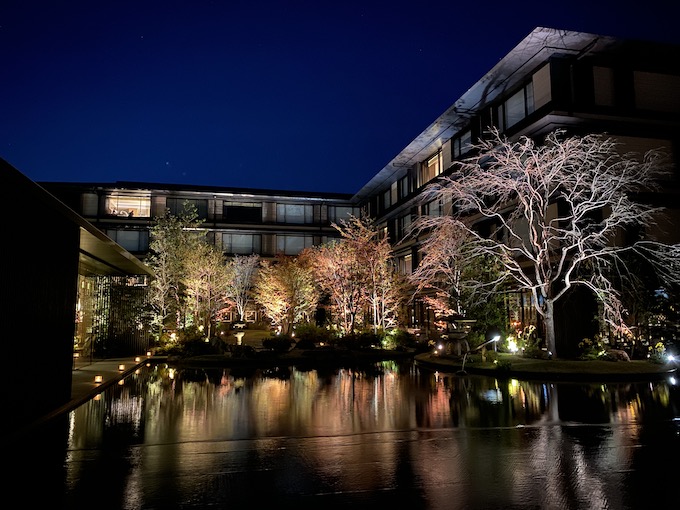 ホテル三井京都の中庭2