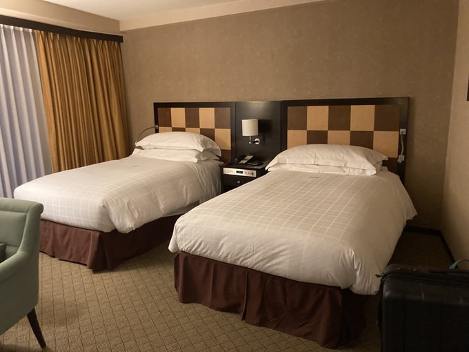シェラトン都ホテル東京のベッド