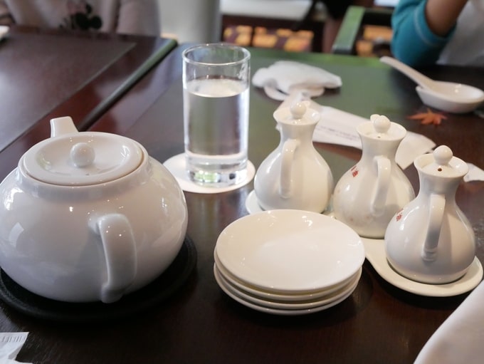 シェラトン都ホテル東京の四川のお茶