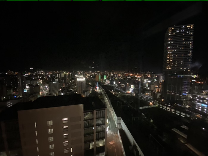 シェラトン広島の夜景