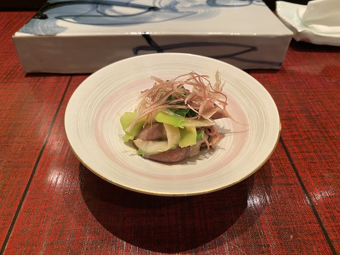 リッツ・カールトン京都の夕食