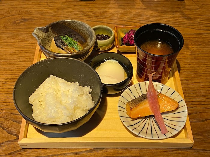 翠嵐 ラグジュアリーコレクションホテル 京都の朝食