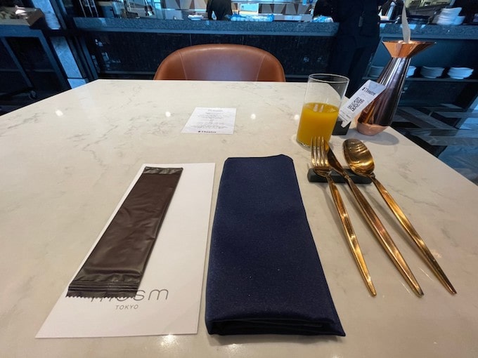 メズム東京の朝食