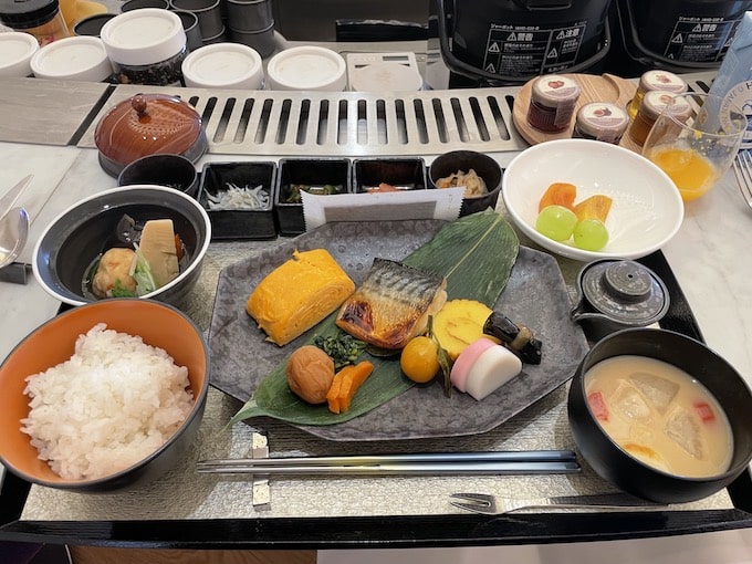 W大阪の朝食