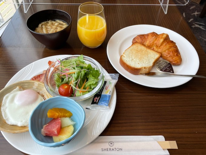 シェラトン都ホテル大阪の朝食