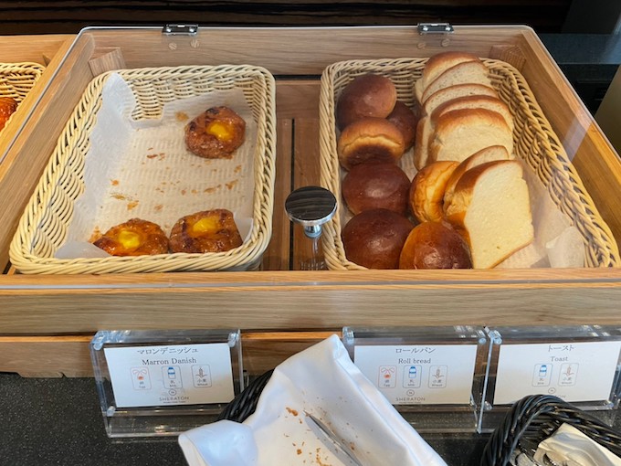 シェラトン都ホテル大阪の朝食
