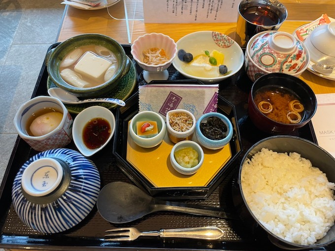 ウェスティン京都の朝食