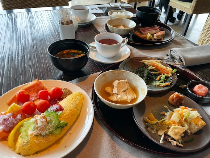 リッツカールトン沖縄の朝食