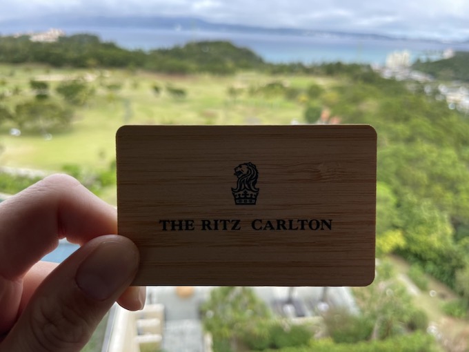 リッツカールトン沖縄のカードキー