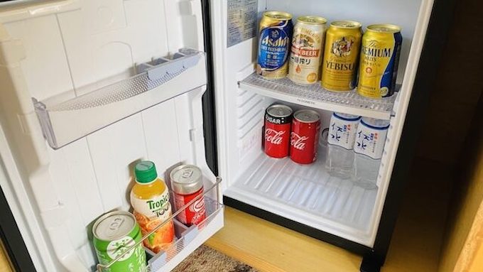 ザ・プリンス京都宝ヶ池の冷蔵庫