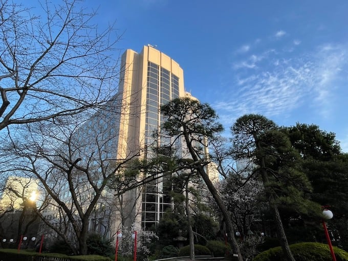 ザ・プリンスさくらタワー東京の外観