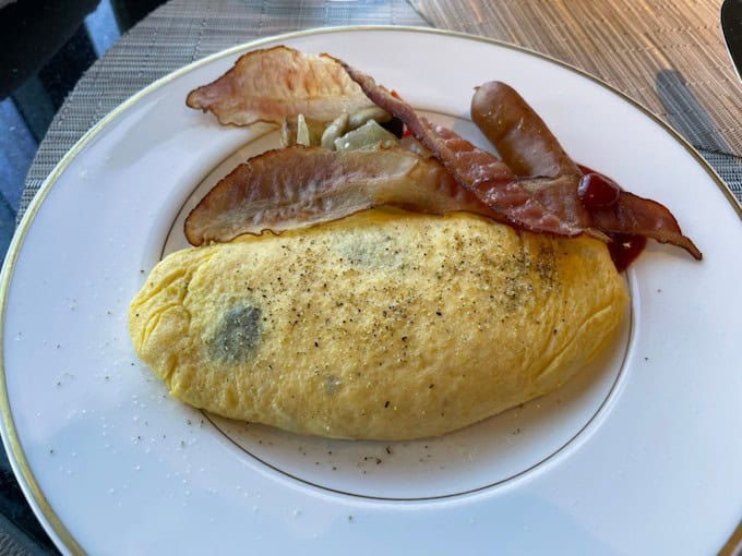 リッツ・カールトン東京のクラブラウンジの朝食