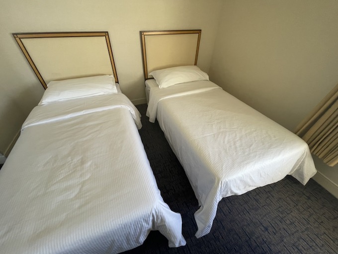 シェラトン・グランデ・トーキョーベイ・ホテルのベッド