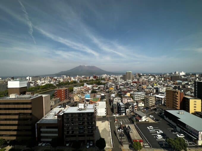 シェラトン鹿児島からの眺め