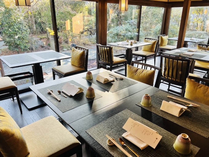 紫翠ラグジュアリーコレクションホテル奈良の朝食会場