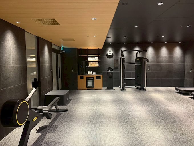 ヒルトン京都のジム