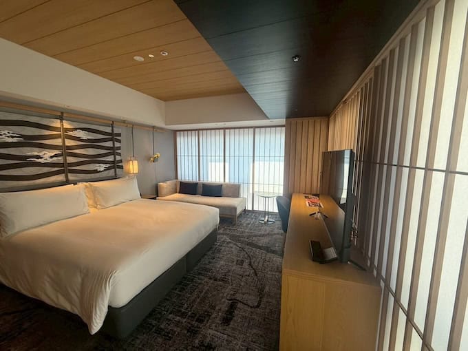 ヒルトン京都の客室