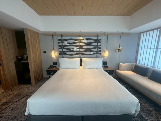 ヒルトン京都の客室