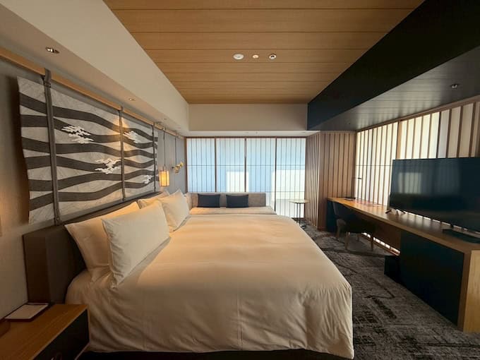 ヒルトン京都の客室