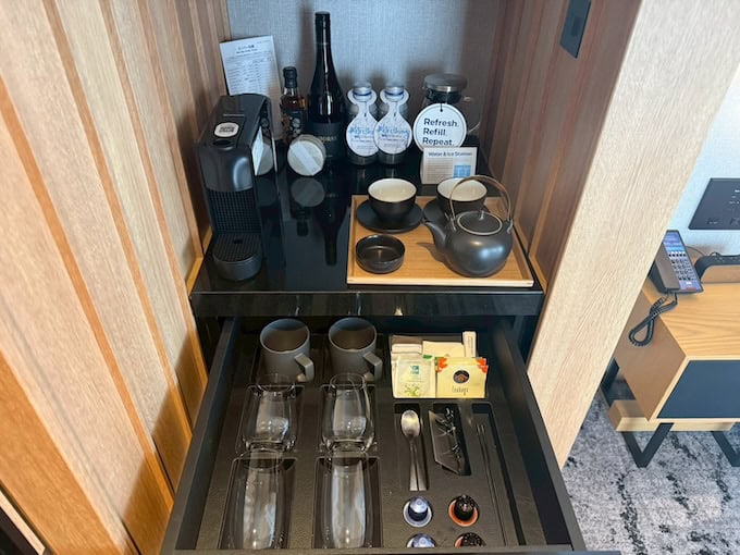 ヒルトン京都の客室